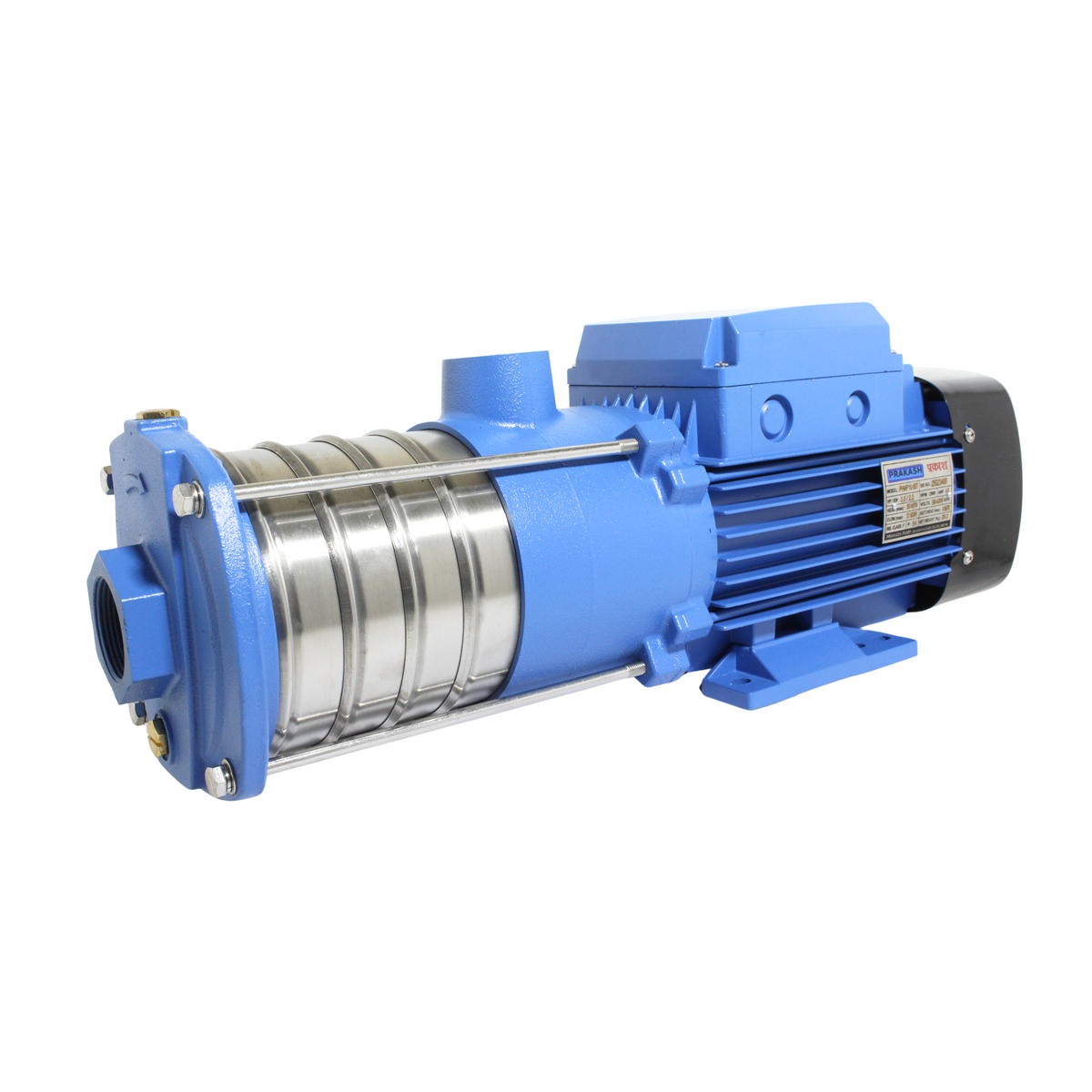 Prakash Horizontal Multistage Pump 3.0 HP (1.5X1.25) 4 Stage (4 Impeller)