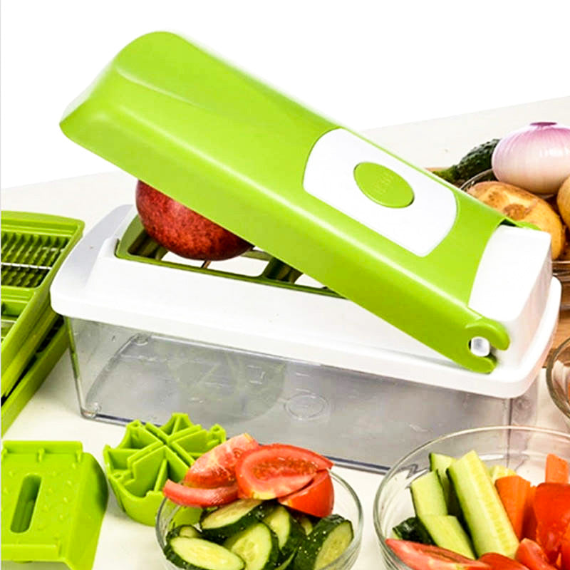 12-in-1 Vegetable & Fruit Slicer, Peeler & Grater