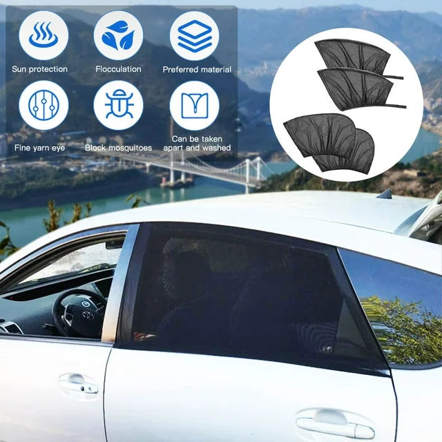 Car Window Shade - 4 Piece Set