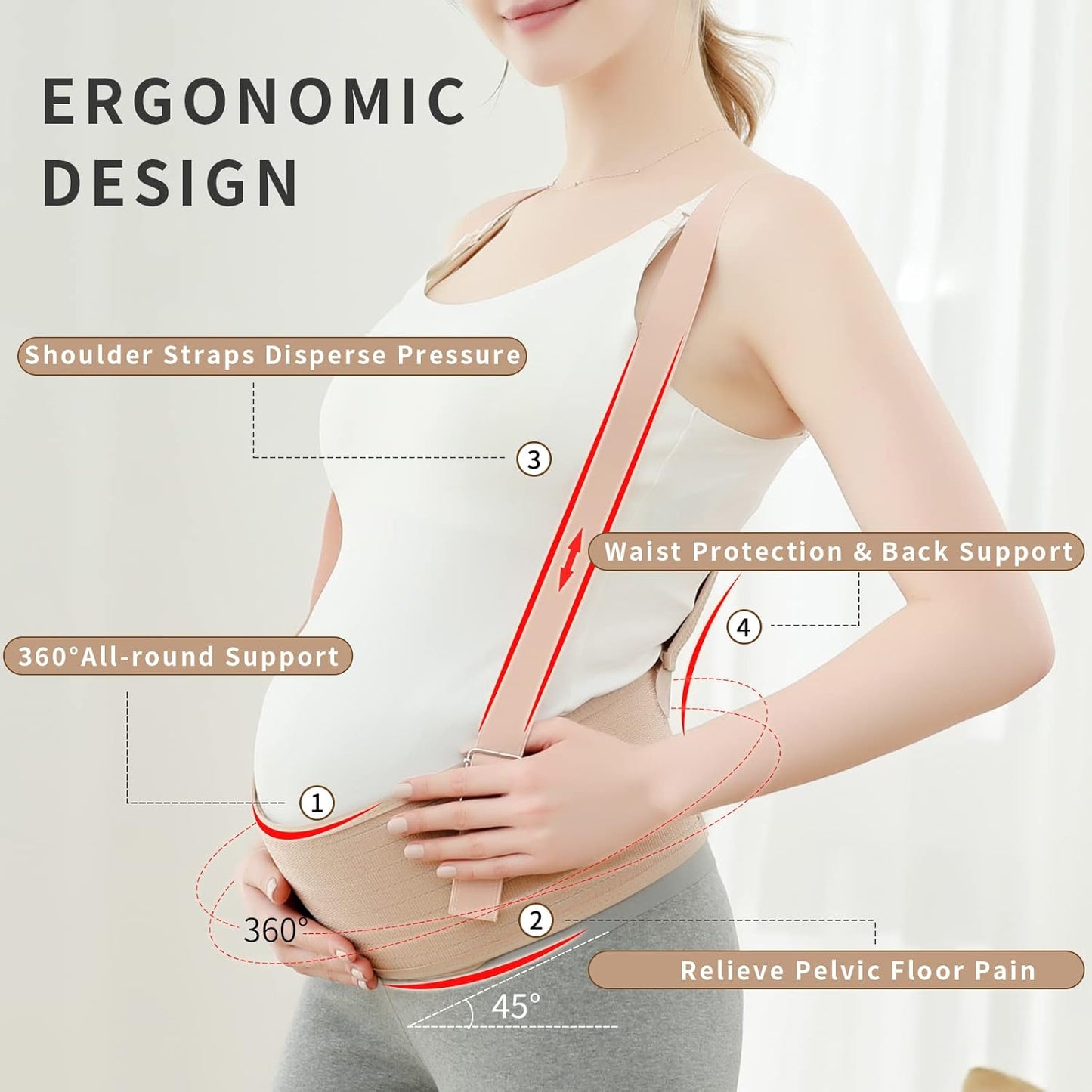 Pregnancy Belly Support Belt