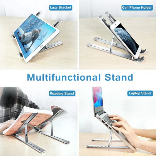 Folding Adjustable Aluminum Laptop Stand