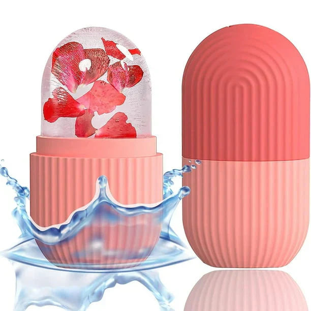 Premium Silicone Ice Cube Roller for Facial Massage