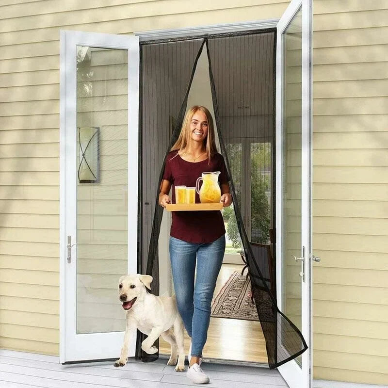 Magnetic Screen Door | Prevent Bugs, mosquito